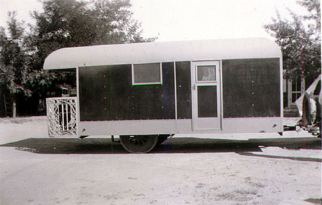 Uncle Roy's homemade 1930 travel trailer
