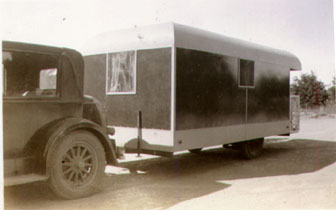 Uncle Roy's homemade 1930 travel trailer