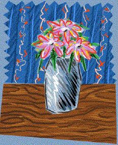 Fran Crawford web site art Flower vase