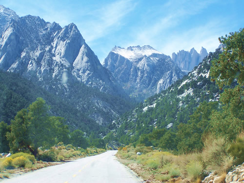 Road to Mt Whitney