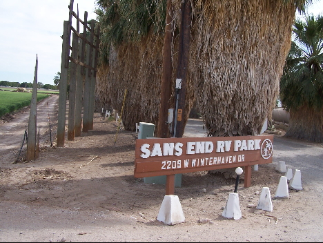 Sans End RV Park Winterhaven, CA near Yuma, AZ