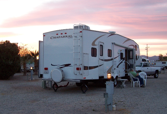 Home at Spirit Mountain RV Park - Mojave Valey Arizona.